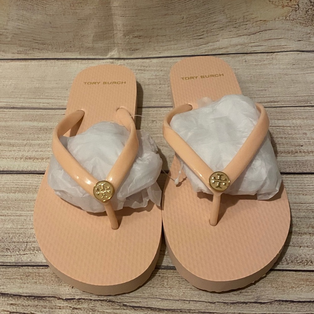 NIB🌸 Tory Burch Blush Flip Flops